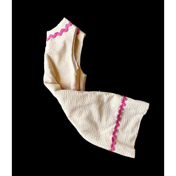 The Bailey Boys Girls Dress Seersucker Yellow White Flip Flops Back Butt… - Picture 5 of 12